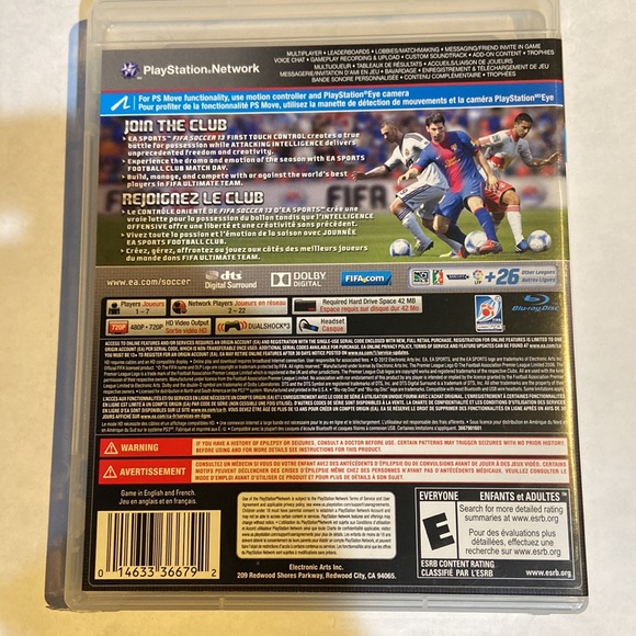 PS3 FIFA soccer 13 - Picture 2 of 2